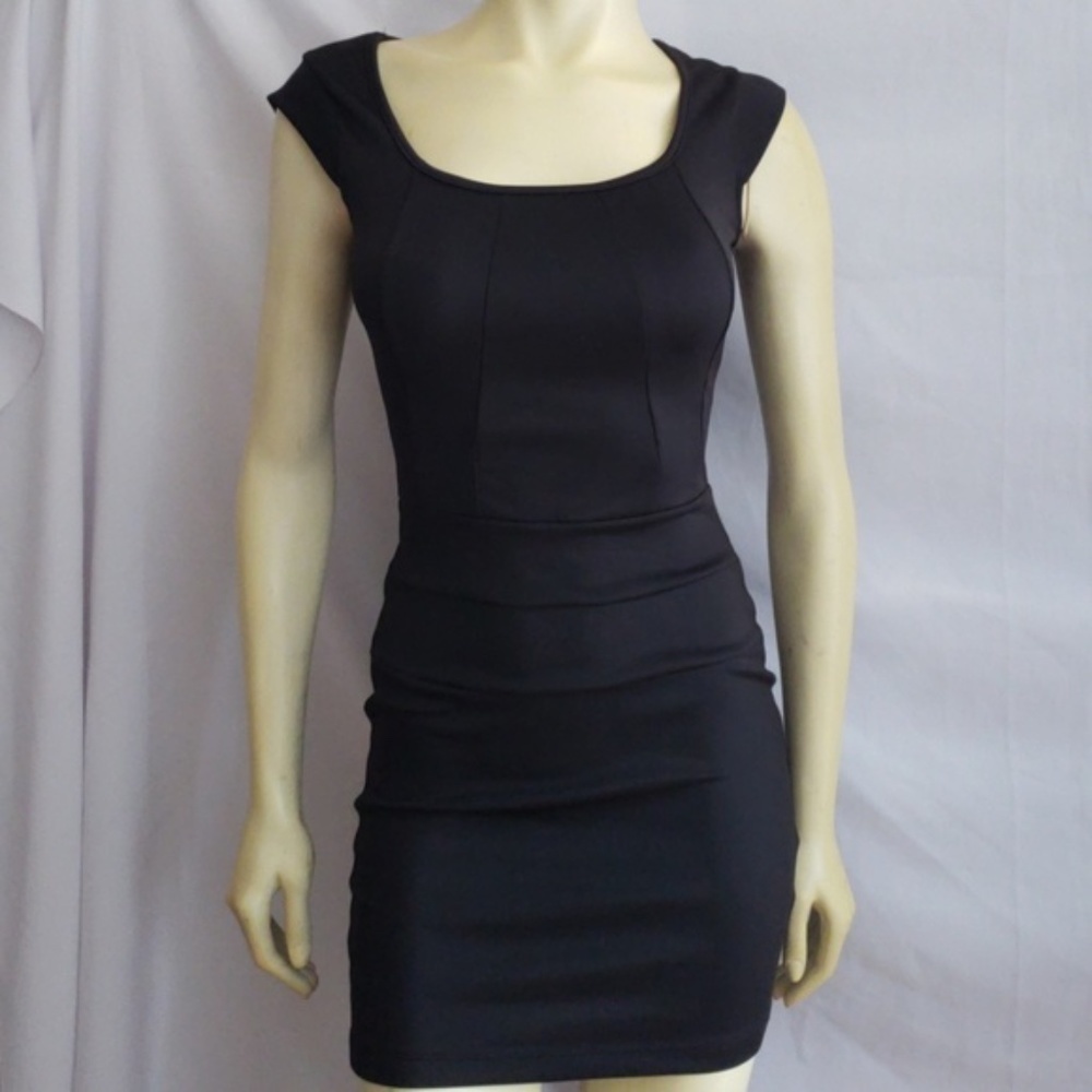 New GUESS Black Mini Dress SZ S